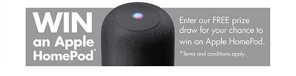 Win an Apple HomePod